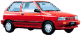стекла на kia-pride-hatchback-3d-s-1993-do-2004