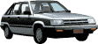 стекла на toyota-corsa-hatchback-5d-s-1982-do-1986